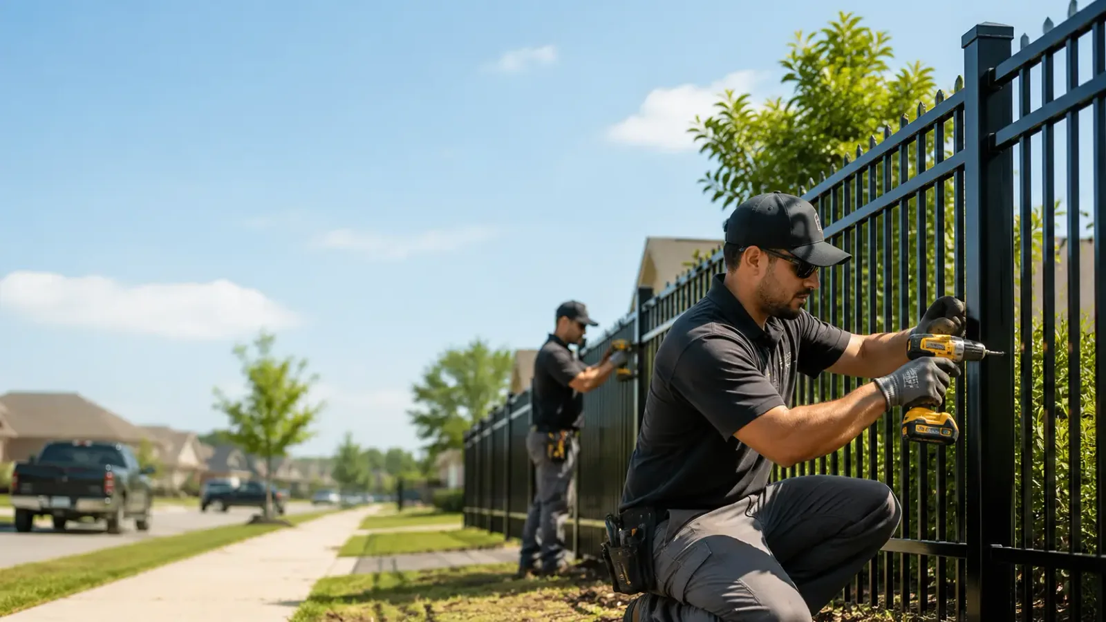 Metal Fence Installation in Winslow, IL
